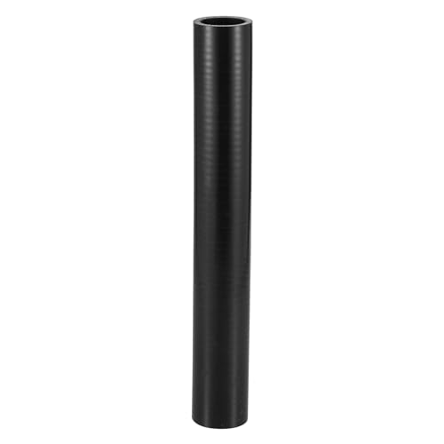 X AUTOHAUX 1 manguera refrigerante universal de silicona negra para coche, 32 mm, 300 mm, 300 mm de longitud, 0 grados, color negro