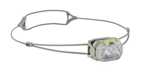 Lampe frontale PETZL Swift LT - Lampe frontale ultralégère et rechargeable de 380 lumens - Vert désert