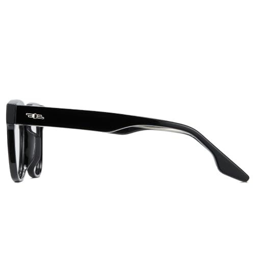 Image of Cyxus Chunky Square Blue light Glasses Womens Men Stylish TR90 Frame Computer Gaming Academic Look 8556