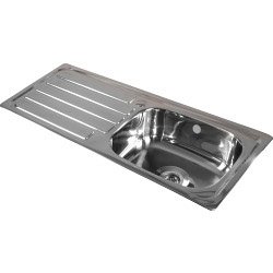 SupaPlumbRight Hand Drainer 1 Tap Sink