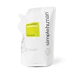 simplehuman 34 fluid ounce Antibacterial Liquid Hand Soap Refill Pouch, Aloe/Cucumber