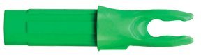 100 - Pk. Bohning Blazer Double Lock Nocks, LIME GREEN