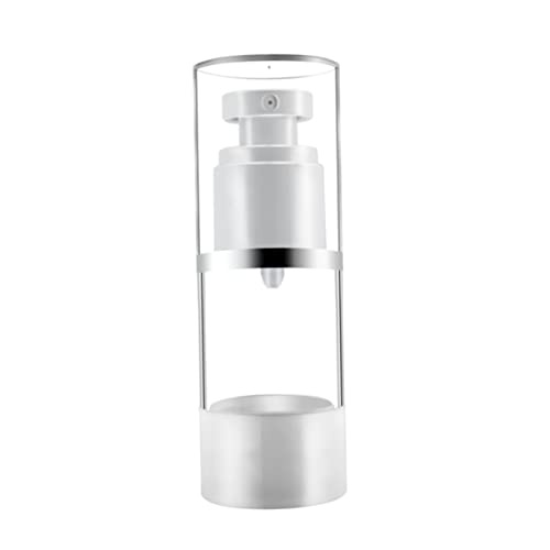DECORNIJIA 3Pcs 15ml Sunscreen Spray Bottle Press Pump Cosmetic Subpackaging Bottles for Travel Skincare and Hair Care