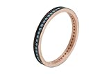 Rose Gold Band Turkish Handmade Jewelry Round Cut Turquoise 925 Sterling Silver Wedding Engagement Ring Size