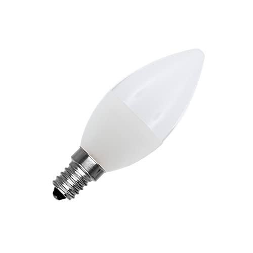 LEDKIA LIGHTING Ampoule LED E14 C37 5W No Flicker Blanc Froid 6000K - 6500K Cover
