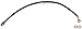 Dorman H620730 Front Driver Side Brake Hydraulic Hose Compatible with Select Honda Models