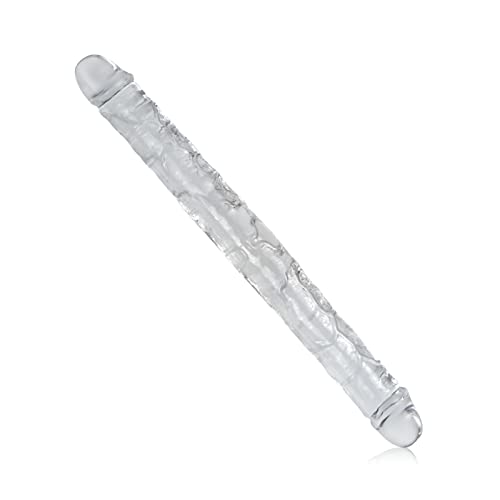 Sxovo Simulación De Pene De Doble Cabeza Cristalino Transparente Sexo Anal Doble Juguete Sexual Vagina Y Ano Dispositivo De Masturbación Universal Adecuado Para Lesbianas, Gays, Parejas S Sxovo Simulación De Pene De Doble Cabeza Cristalino Transparente Sexo Anal Doble Juguete Sexual Vagina Y Ano Dispositivo De Masturbación Universal Adecuado Para Lesbianas, Gays, Parejas S