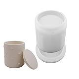 Herzförmige Silikonform für Harz-Halter, Epoxidharz, Schmuckaufbewahrungsbox, Bastelbedarf,...