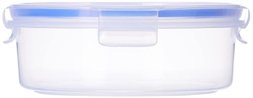 Image of Aristo Lock & Fresh 100 Plastic Storage Container Set of 4-750 ML,Transparent Clear, MEDIUM