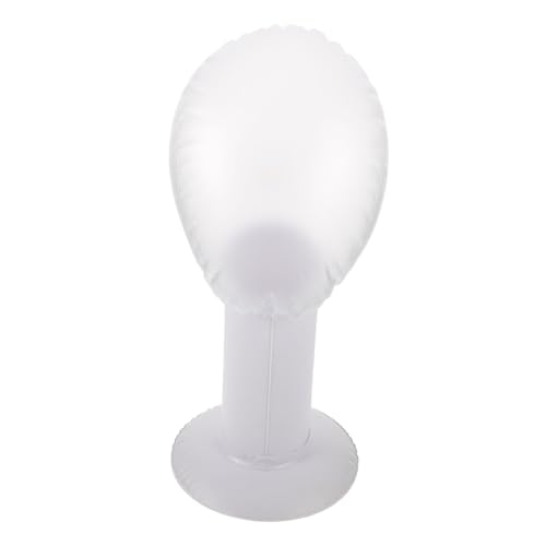 Healeved Pvc Hat Inner Support Inflatable Headform Sturdy Mannequin Head Stand Baseball Cap Holder Display Stand