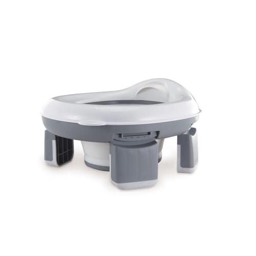 Interbaby Orinal Bebe Portátil 2 En 1 Reductor Wc Portatil Niños Orinal Plegable Viaje Asiento Antideslizante, Compacto Y Cómodo Ideal Para Casa, Guardería Y Vacaciones Desde 18 Meses