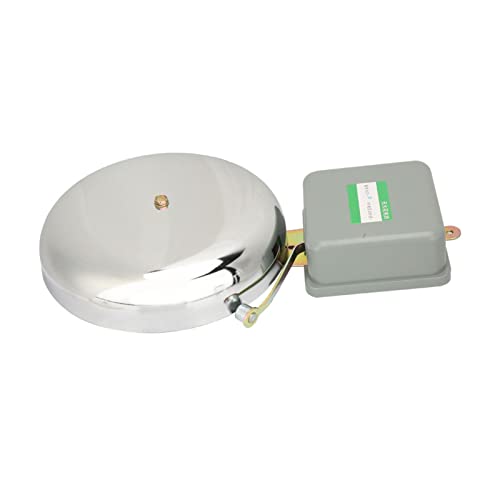 Garosa Loud Electric Bell 8 Inch Multi-Purpose Electric Door Bell School Factory Warehouse Fire Alarm Bell System