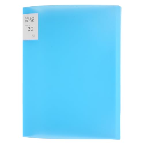 WEKAMOS Libro D’Arte con Diamanti A3 30 Pagine Cartella Portadocumenti Trasparente per Dipinti Fai-da-Te Organizer per Deposito Opere D’Arte e Portfolio di Pittura Protezione e