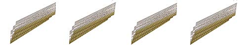 Senco DA25EPB 15 Gauge by 2-1/2 inch Length Bright Basic Finish Nail (3,000 per box) (4-(Pack))