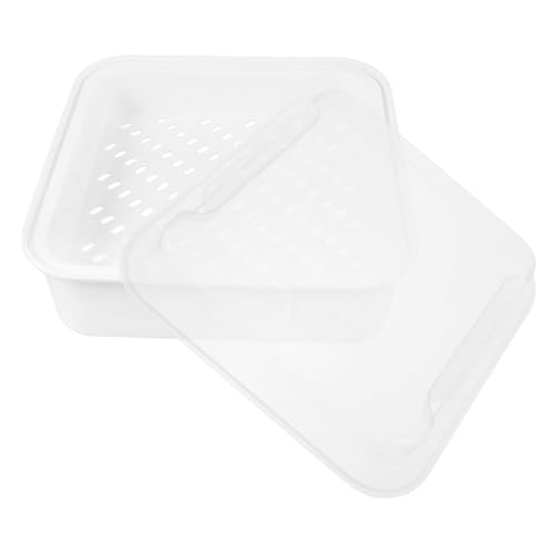 LIFKOME Vaporera Microondas de Doble Verduras y Mantiene Nutrientes Limpiar y Almacenar