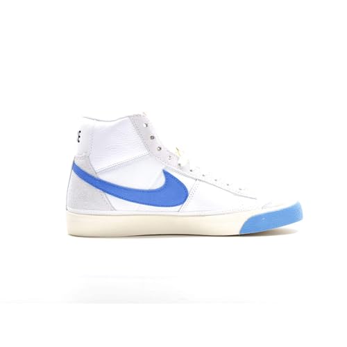Image of Nike Mens Blazer Mid Pro Club White /Photo Blue-White-Beach Size 8