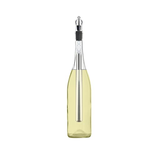 MXTIMWAN Enfriador de Vino, Enfriador Botellas Vino con Varilla de Enfriamiento, Idea Regalo Mujer Hombre Cumpleaños Fiesta Amigo Barman Cover