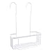 Nadi Collection | Estante cesto ducha con colgador | ACERO INOXIDABLE | Para colgar grifo ducha | Sin taladro | Color Blanco | Soporta 15kg | 26 x 11 x 38cm