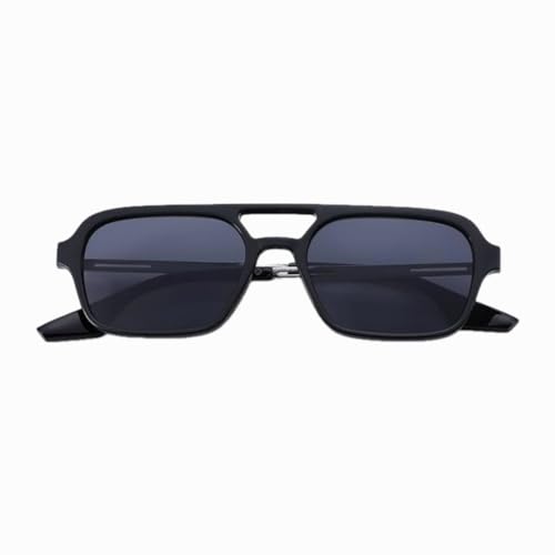 Retro Black Unisex Sunglasses