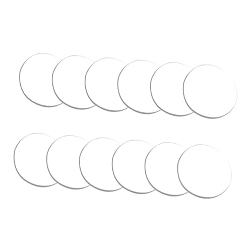 ARTSEWPLY 12個 透明ガラスカウンタートップ用吸盤?片 軽量柔軟素材 衝撃防止滑り止めガラスカバー緩衝パッド家具保護