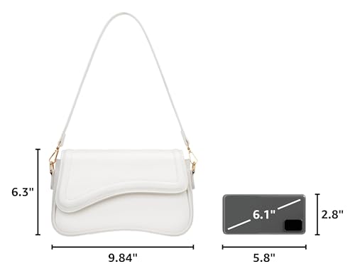 Image of KKXIU Shoulder Bag for Women Small Clutch Purses Cute Hobo Handbag Trendy Underarm Bag