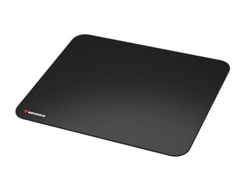 Natec  M12 Midi Nero-Tappetino per Il Mouse, Monótono, Tessuto, Nero (Universale) - Mousepad - Immagine 2