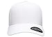 Flexfit Men's Delta Seamless Baseball Cap, White, Small-Medium