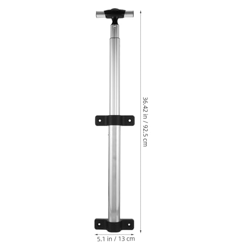TENDYCOCO Suitcase Telescopic Handle 36.41In Extendable Single-Tie Pull Rod Luggage Accessory Replacement for Travel Bags Cosmetic Cases Durable Aluminum Alloy