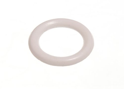 48 X 48 White Plastic Curtain Rings: 14mm Diameter - Simple & Functional Upgrade