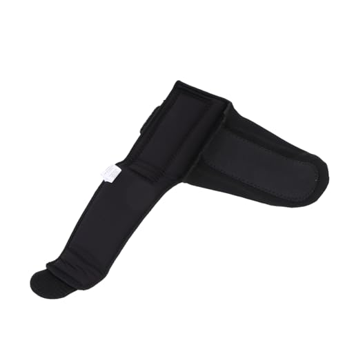 Gogogmee 1pc Foot Drop Ankle Sleeve Socks Stretching Boot Splint Drop Foot Support Tendon Support Night Splint for Heel Ankle Protector Foot up Brace Black