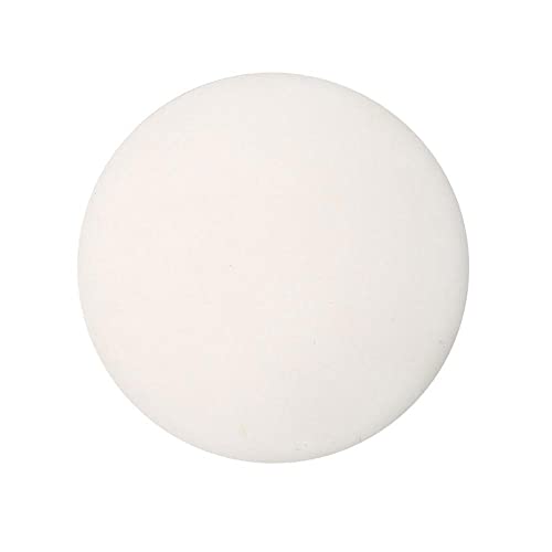 SEIWEI ?Silicone Door Stop Wall Protector Door Knob Handle Covers Guard Pads Self Adhesive Round (White, 5 PCS)