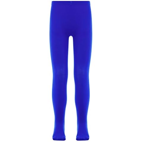 YOOJIA Girls Ballet Dance Tights Royal Blue Cover