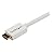 StarTech.com HD3MM7MW 7m 23-Feet White CL3 In-wall High Speed 19-Pin 1080p HDMI Cable, Gold-Plated