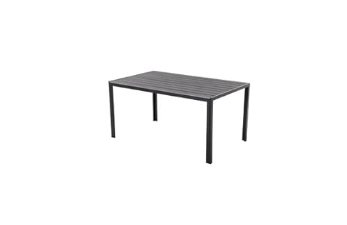 VDC Mesa Aluminio POLYWOOD Negro Gris Douglas
