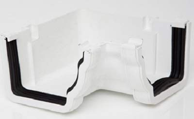 Système Ogee angle intérieur 90° Polypipe Sovereign protégez votre façade blanche