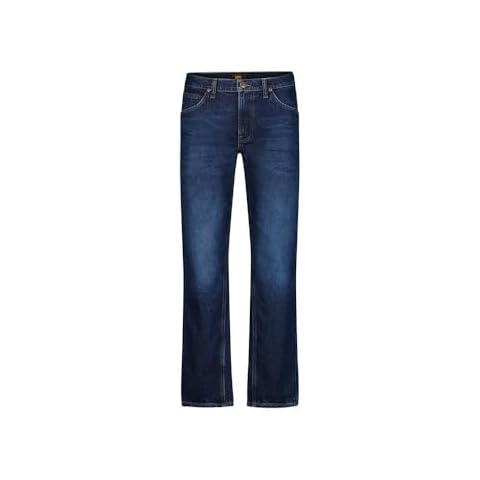 LEE Men's Daren Regular Fit Zip Fly Jeans Cover