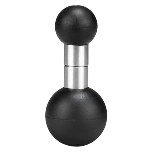 FANAUE 1 Zoll Kugel auf 17mm Kugel Adapter für RAM Mounts B Größe 1 Zoll Kugel Doppelsockelarm, Kompatibel mit Garmin GPS-Halterung mit 17-mm-Schwenkkugel-Montagemuster