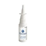 Rhinase Allergy Relief Saline Nasal Spray – Steroid Free, Dual Wetting Agent & Salt Formulation, 300 Sprays for Dry Nose, Allergy, nosebleeds from Nasal Dryness