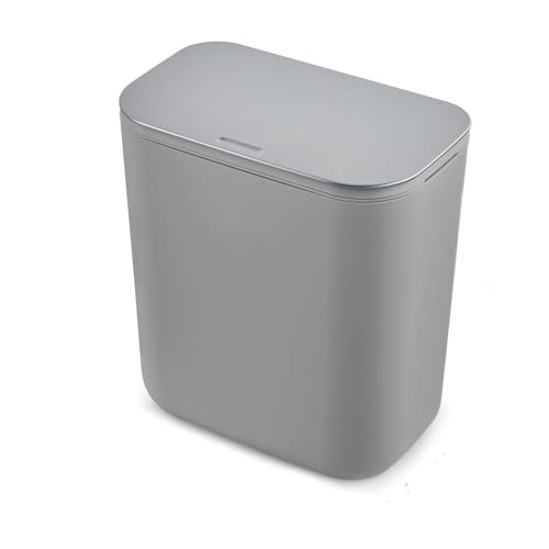 Caneca de basura colgante 2.4 gal con tapa acero inoxidable