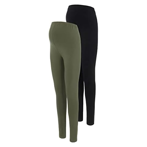 MAMALICIOUS Mama Licious Female Umstandsleggings MLEMMA 2er-Pack Cover