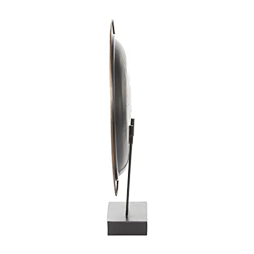 Deco 79 Contemporary Metal Abstract Sculpture, 25" X 6" X 30", Copper #TOP3