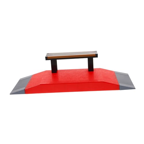CIYODO Accesorios para Lugares de Skate Juguetes Parque de Scooters de Dedo Tabla de Surf de Dedo Patinar con los Dedos Kits de Parque de patinetas con los Dedos Mini patineta el plastico