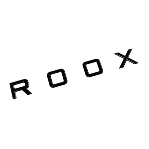 TADOKAPATU �V�^ ���[�N�X ROOX BB1A BB2A BB5A BB6A�n �Ή� �̂��߂� 3D���^�� �X�e�b�J�[�G���u�����o�b�W�̃��S ROOX �G���u���� ABS������ 4PCS ROOX 2025�i�ߘa7�j�N9���`�y�s�A�m�u���b�N�zRX