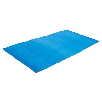 Tapis de sol pour piscine rectangulaire 4 x 2 m OOGarden anti déchirure liner