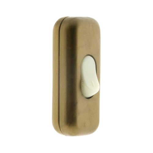Zenitech Interrupteur 2A unipolaire - Marron