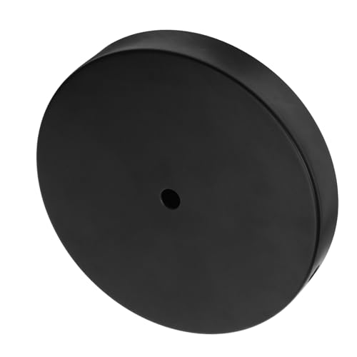 OATIPHO base de lámpara de pie de hierro bloque de base de lámpara estabilizador de luminaria redonda de hierro de pie