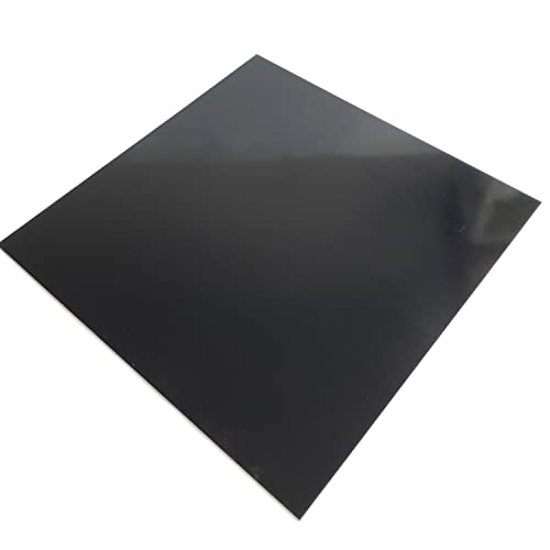 Glass Fiber 3D Printer Build Plate 400x400x3mm Black