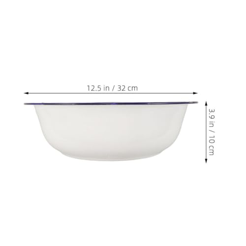 Lavabo para pies de esmalte contra el cansancio: cuenco retro 32cm 7