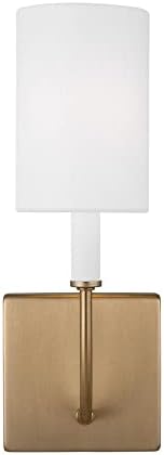 Generation Lighting 4167101-848 Greenwich Vanity, 1-Light 60 Watts, Satin Brass