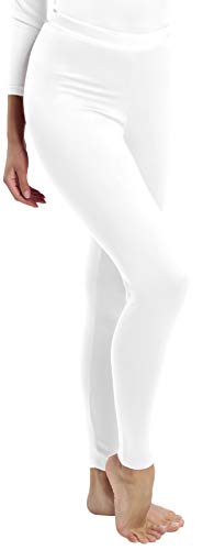 Rocky Women's Fleece Lined Thermal Bottoms Long Underwear Baselayer Pants Legging White